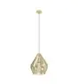 Eglo Suspension Luminaire Carlton Acier Dorée | IP20 - Convient pour 1x E27 